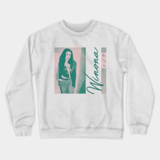 Winona Ryder • • • • •  1990s Aesthetic Design Crewneck Sweatshirt